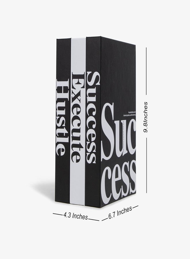 TwoDays Motivational Office Decor: Modern Decorative Books (Set of 3), 6.7 x 9.8 x 1.4 inches - Image 4